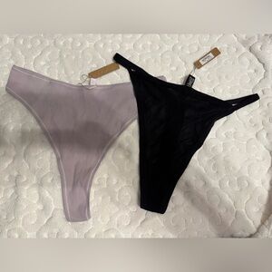 NWT Skims Bundle 2 pair Thongs 4X Panties